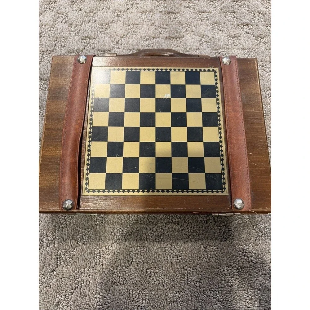 Travel Chess And Backgammon Set